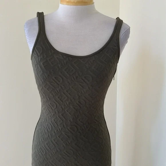 slim fit dress slacks Сукня Skims Soft Lounge Long Slip Dress Military Green main image 1